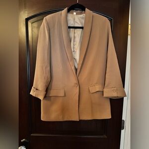 Women's Tan Blazer